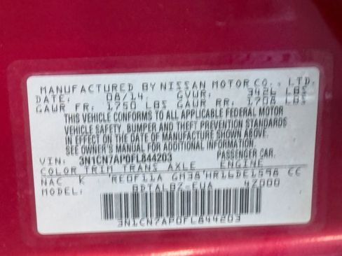 Used 2015 Nissan Versa SV FWD image 30