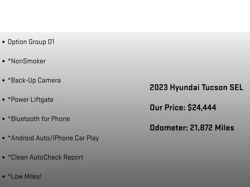Used 2023 Hyundai Tucson SEL AWD/4WD image 6