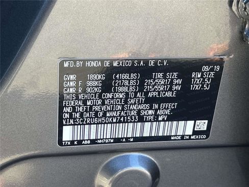 Used 2019 Honda HR-V EX image 22