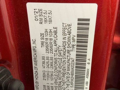Used 2021 Honda CR-V EX-L image 37