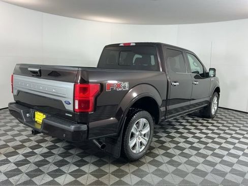 Used 2020 Ford F150 Platinum w/ Technology Package AWD/4WD image 4