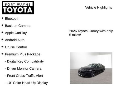 New 2026 Toyota Camry XLE image 7