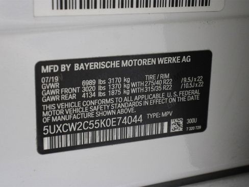 Used 2019 BMW X7 xDrive40i w/ Premium Package image 16