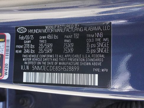 Used 2025 Hyundai Tucson Limited AWD/4WD image 63