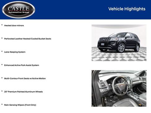 Used 2017 Ford Explorer Limited w/ Equipment Group 301A image 7