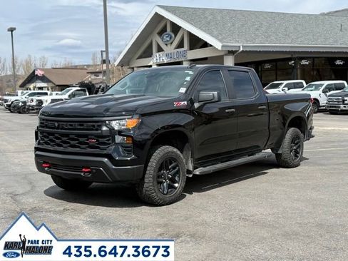 Used 2023 Chevrolet Silverado 1500 Custom Trail Boss AWD/4WD image 1