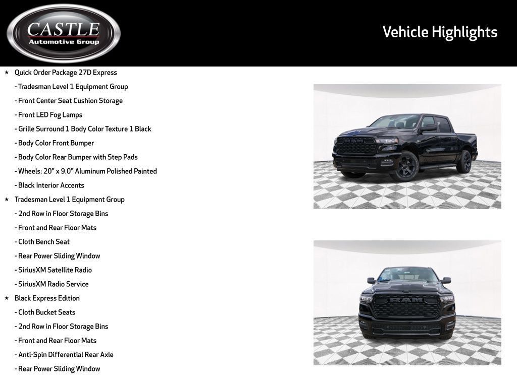 New 2026 RAM 1500 Express AWD/4WD image 3