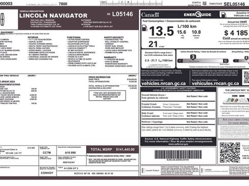 Used 2025 Lincoln Navigator L Reserve w/ Jet Appearance Package AWD/4WD image 53