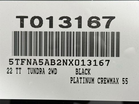 Used 2022 Toyota Tundra Platinum image 51