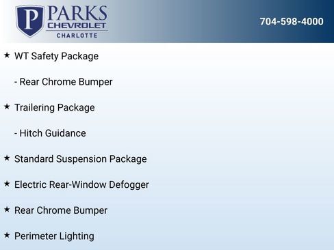 New 2026 Chevrolet Silverado 1500 W/T w/ WT Value Package image 21