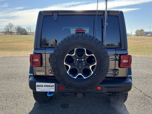 Used 2023 Jeep Wrangler Unlimited Rubicon 4xe w/ Steel Bumper Group image 5