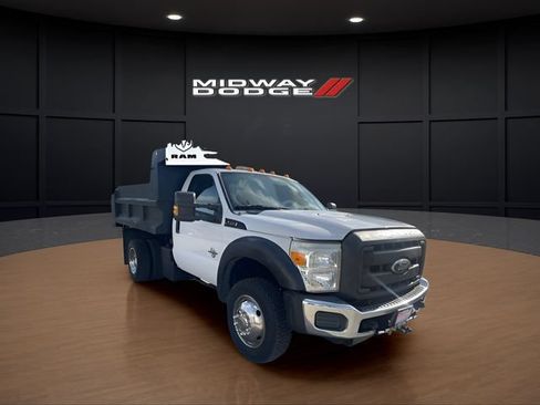 Used 2011 Ford F550 4x4 Regular Cab Super Duty w/ Payload Upgrade Pkg image 1