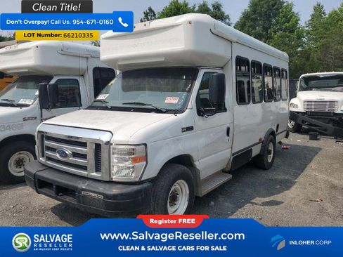 Used 2017 Ford E-350 and Econoline 350 Super Duty w/ Shuttle Bus Prep Package image 3