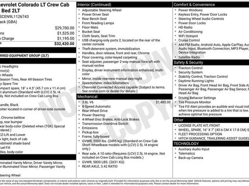 Used 2020 Chevrolet Colorado LT RWD image 6