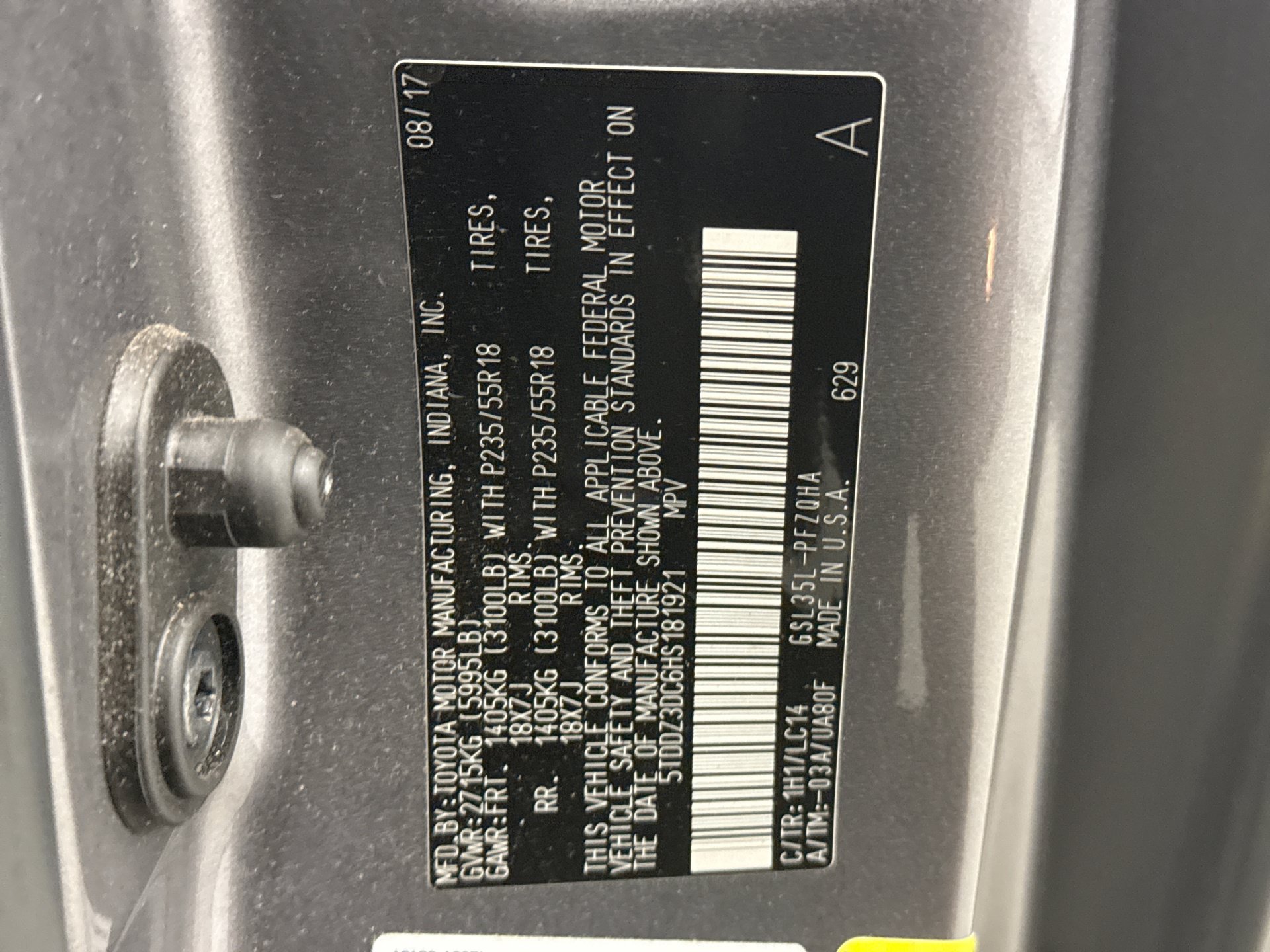 Used 2017 Toyota Sienna XLE Premium AWD/4WD image 11