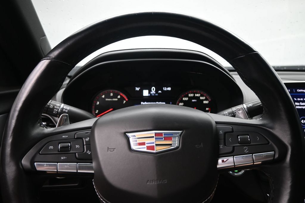 Used 2023 Cadillac CT4 V w/ Navigation Package RWD image 12