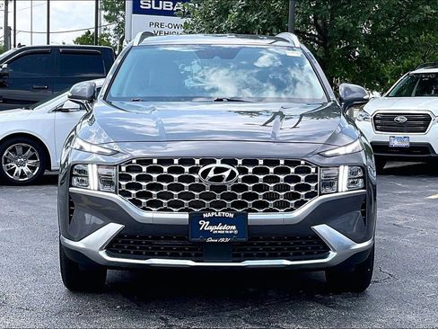 Used 2021 Hyundai Santa Fe Blue AWD/4WD image 2