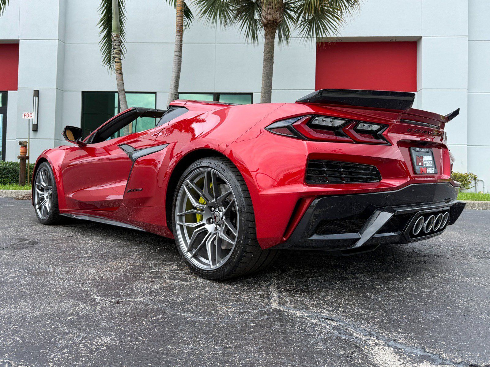 Used 2023 Chevrolet Corvette Z06 w/ Engine Appearance Package RWD image 15