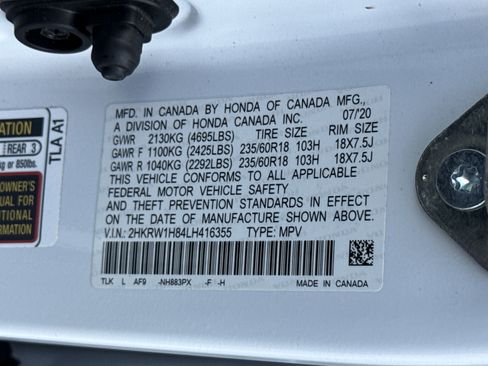 Certified 2020 Honda CR-V EX-L image 40