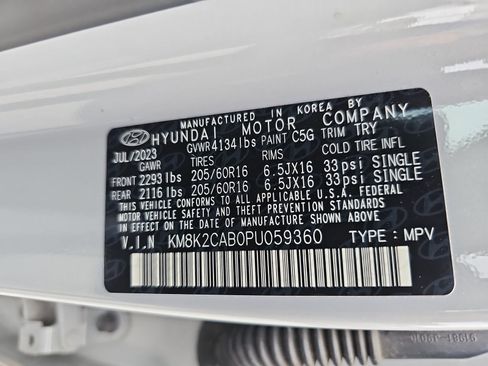 Used 2023 Hyundai Kona SE AWD/4WD image 15