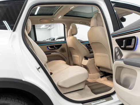 Used 2023 Mercedes-Benz EQS 450+ 4MATIC SUV w/ Acoustic Comfort Package image 12