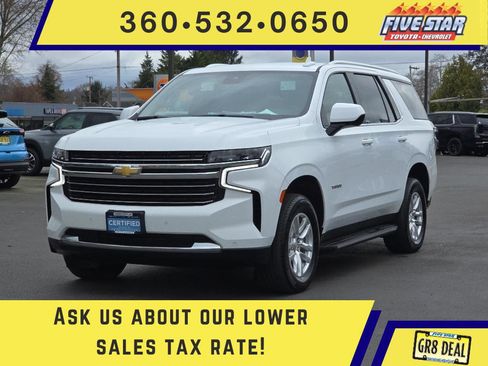 Certified 2024 Chevrolet Tahoe LT AWD/4WD image 1