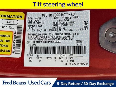 Certified 2023 Ford Bronco Sport Outer Banks w/ Tech Package AWD/4WD image 41