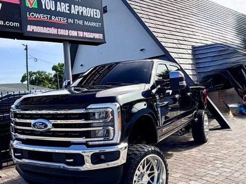 Used 2023 Ford F350 King Ranch w/ Chrome Package AWD/4WD image 2