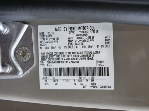 Used 2016 Ford Transit Connect XLT image 44