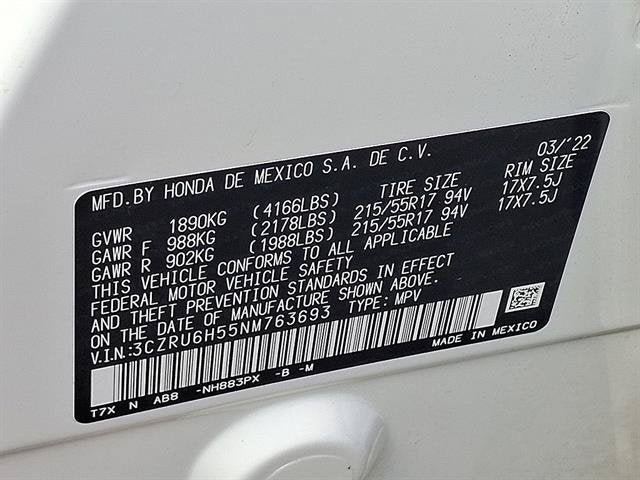 Used 2022 Honda HR-V EX image 27