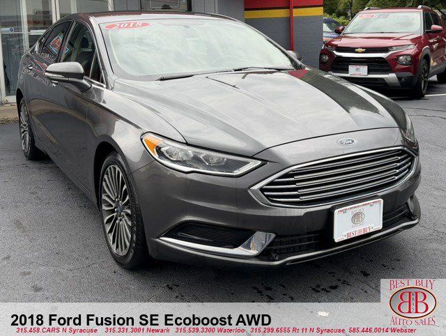 Used 2018 Ford Fusion SE w/ Fusion SE Technology Package AWD/4WD image 1