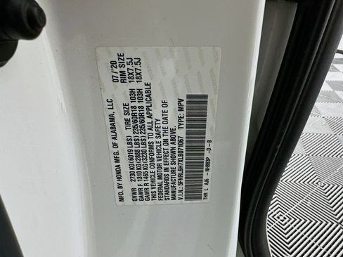 Used 2020 Honda Odyssey EX-L image 12