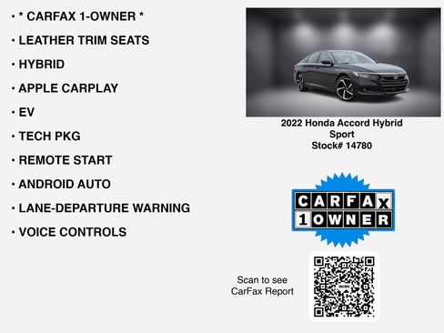 Certified 2022 Honda Accord Sport image 6