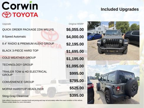 Used 2022 Jeep Wrangler Unlimited Sport AWD/4WD image 4