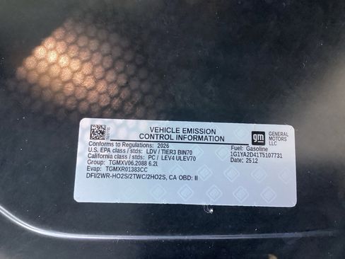 New 2026 Chevrolet Corvette Stingray image 4