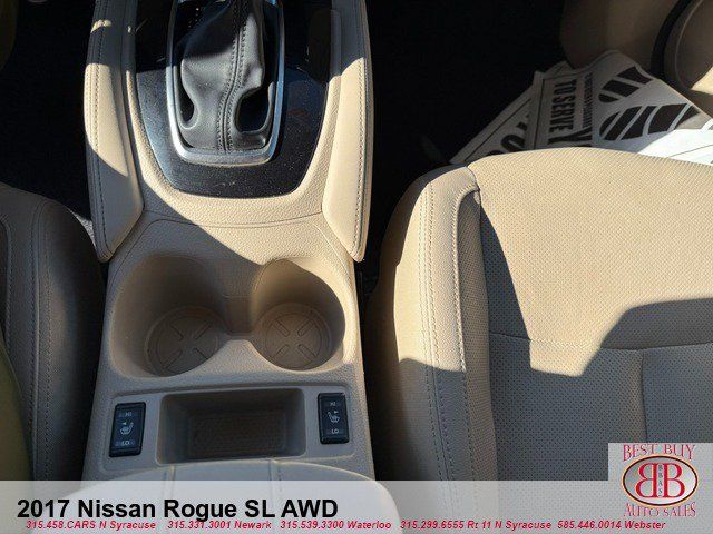 Used 2017 Nissan Rogue SL w/ SL Premium Package AWD/4WD image 22