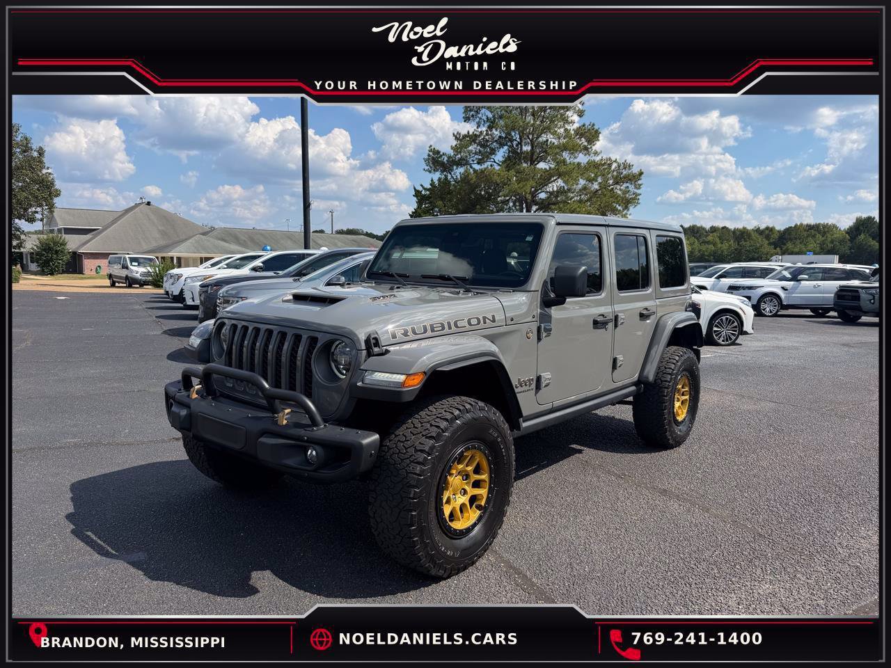 Used 2023 Jeep Wrangler Unlimited Rubicon 392 w/ Xtreme Recon 35" Tire Package AWD/4WD image 1