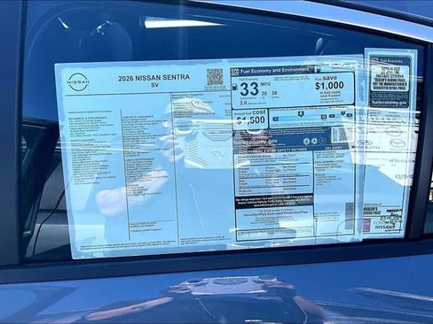 New 2026 Nissan Sentra SV FWD image 12