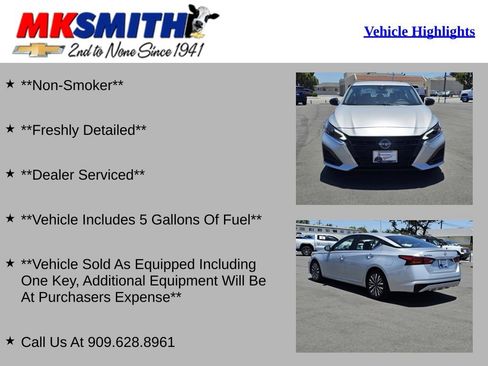Used 2024 Nissan Altima 2.5 SV FWD image 2