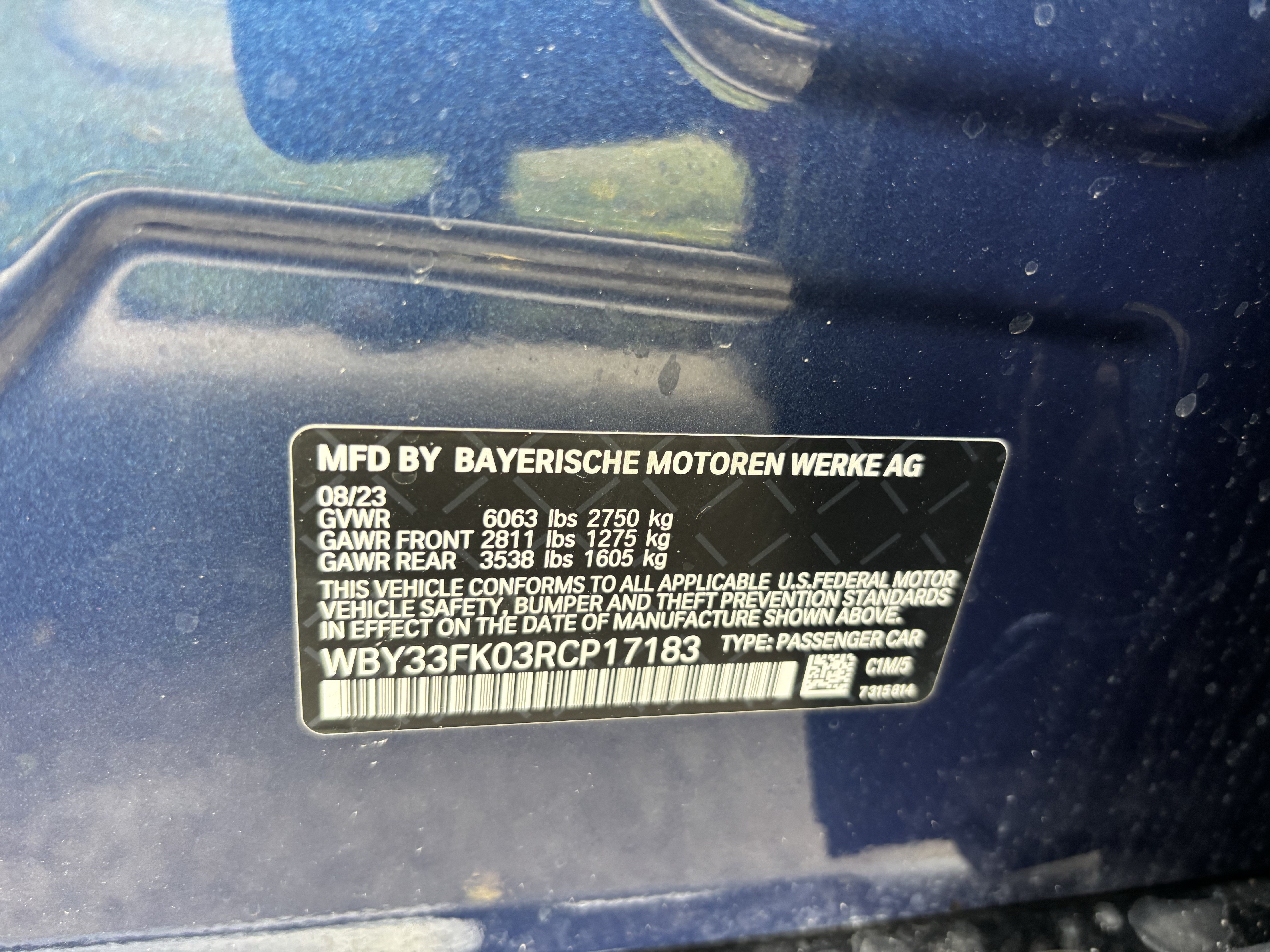 Certified 2024 BMW i5 eDrive40i w/ M Sport Package RWD image 38