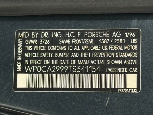 Used 1996 Porsche 911 Cabriolet image 50