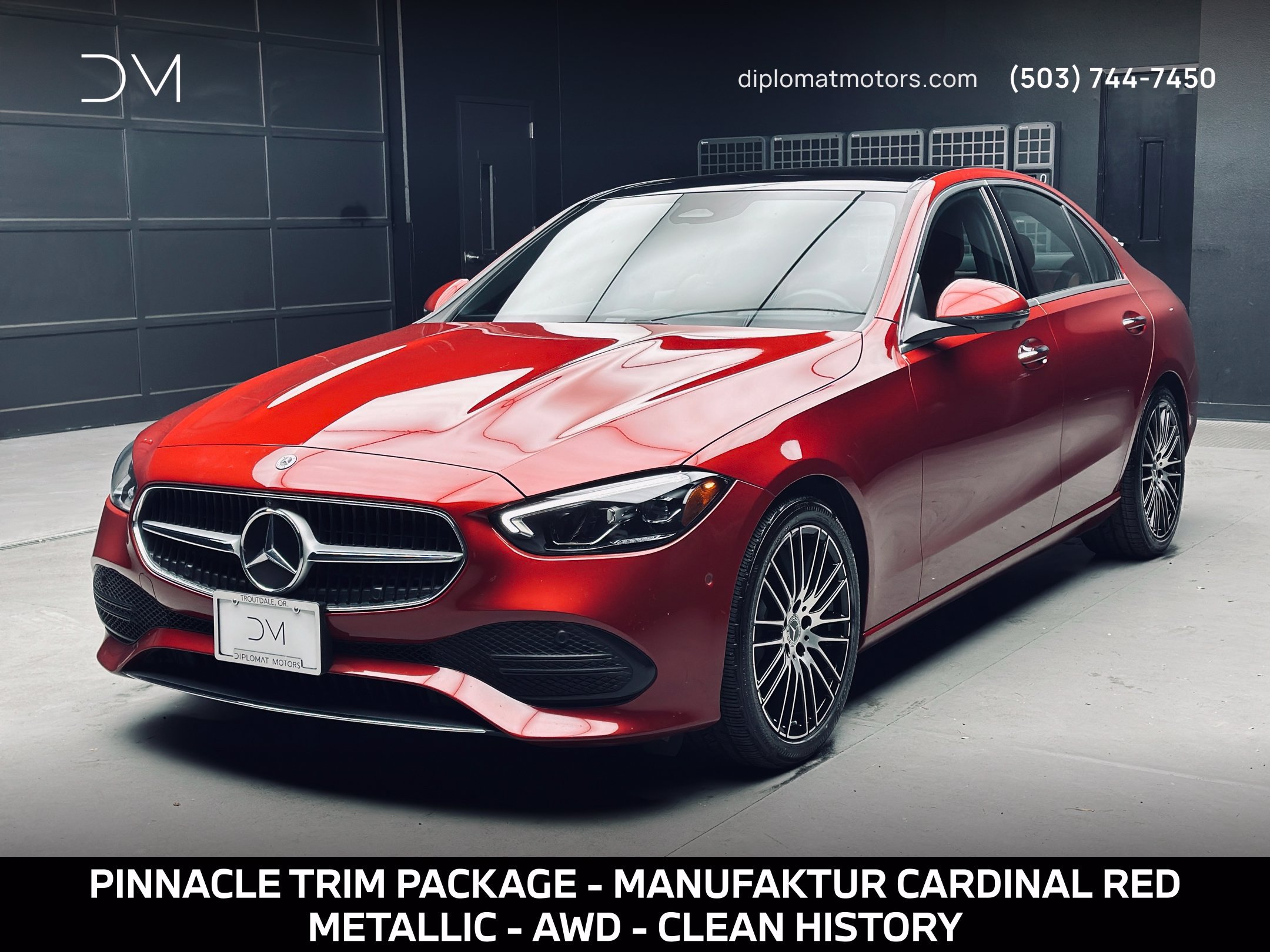Used 2022 Mercedes-Benz C 300 4MATIC Sedan image 1