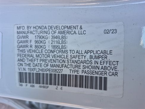 Certified 2023 Honda Civic Sport image 25