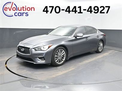 Used 2022 INFINITI Q50 Luxe w/ Cargo Package