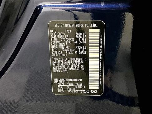 Used 2025 INFINITI QX80 Sensory AWD/4WD image 40