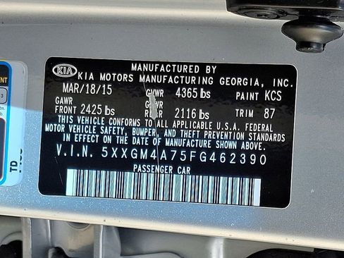 Used 2015 Kia Optima LX image 26