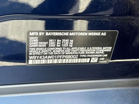 Certified 2023 BMW i4 eDrive35 w/ Premium Package RWD image 20