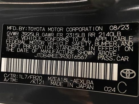 Used 2024 Toyota Corolla LE FWD image 24