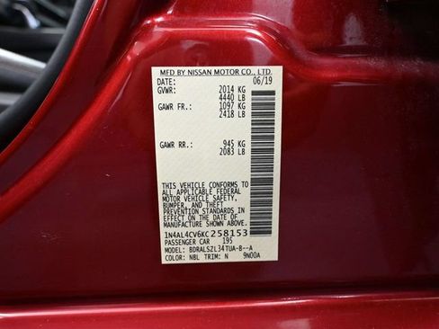 Used 2019 Nissan Altima 2.0 SR FWD image 48