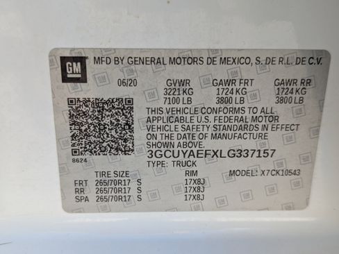 Certified 2020 Chevrolet Silverado 1500 W/T w/ Z71 Off-Road Package AWD/4WD image 49